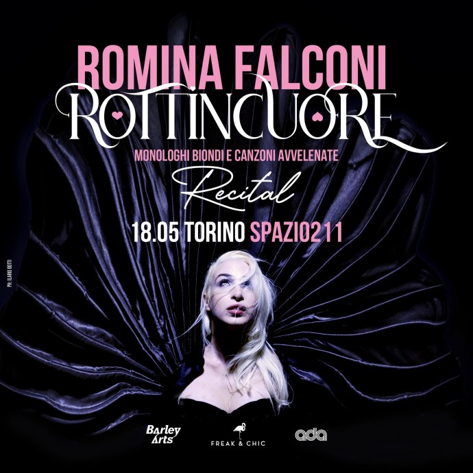 Spazio211 Torino: Sabato 18 Romina Falconi presenta 